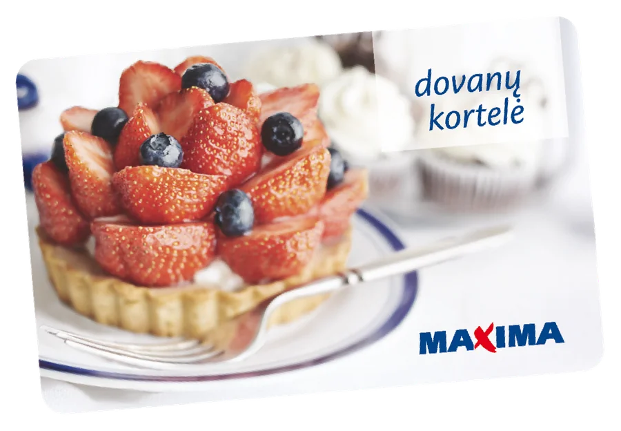100 € Maxima dovanų kortelė
